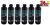 GRAVITEX - 1L Bottle Black - Pack of 6