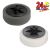 M14 Pad 150mm - Polishing Soft Black & Compound Foam White