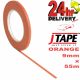 Flexible Fine Line Orange Tape  9mm x 55m